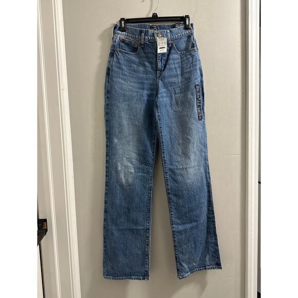 J.Crew Factory Tall wide-leg full-length jean size  25 Tall - Picture 2 of 7